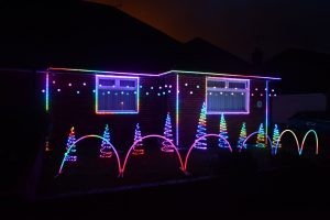 Photo of the Birchington lights 2017 display